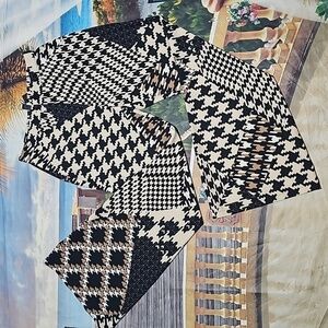 Venti6 Italy Graphic Print Flare Pants Size Medium Juniors NWT